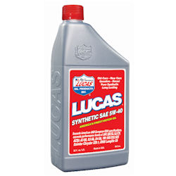 SYNTHETIC 5W-40 MOTOR OIL (QUA